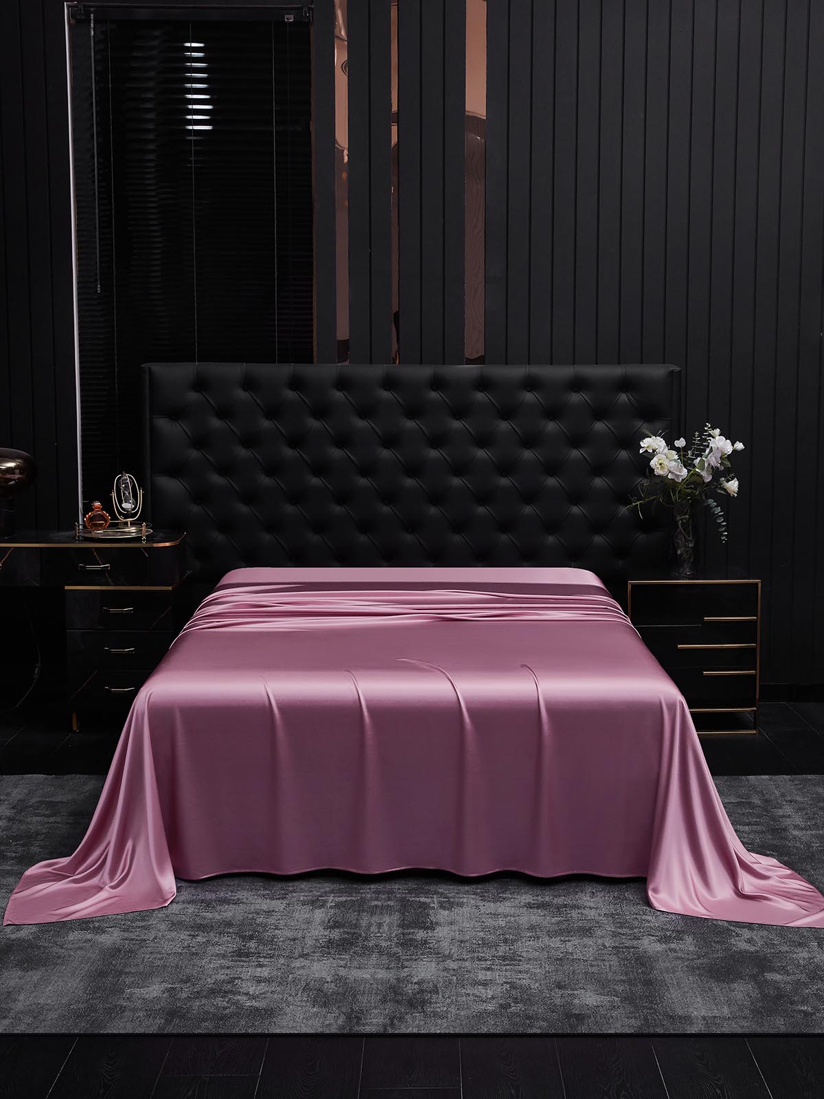 Lenzuolo sopra senza cuciture in seta 25Momme