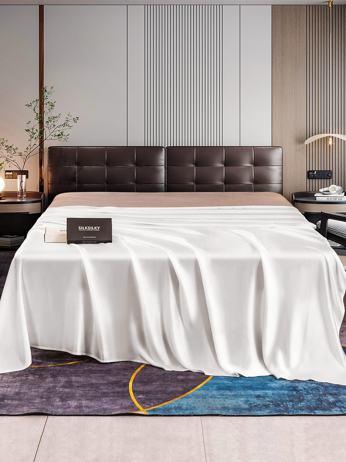 Lenzuolo sopra senza cuciture 22Momme