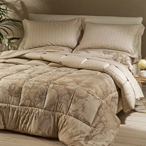 Trapunta Matrimoniale in Raso Geo Classic