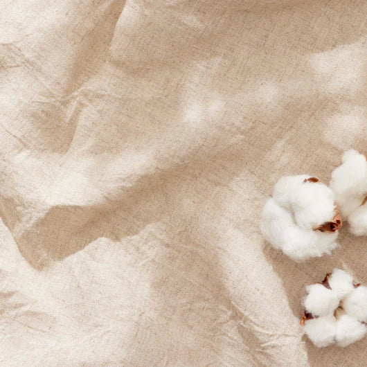 Completo letto in lino naturale al 100% Oeko-Tex®