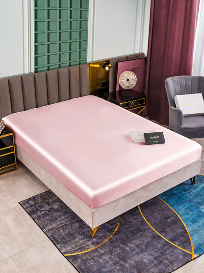 25 Momme lenzuolo con angoli di seta senza cucitura lusso