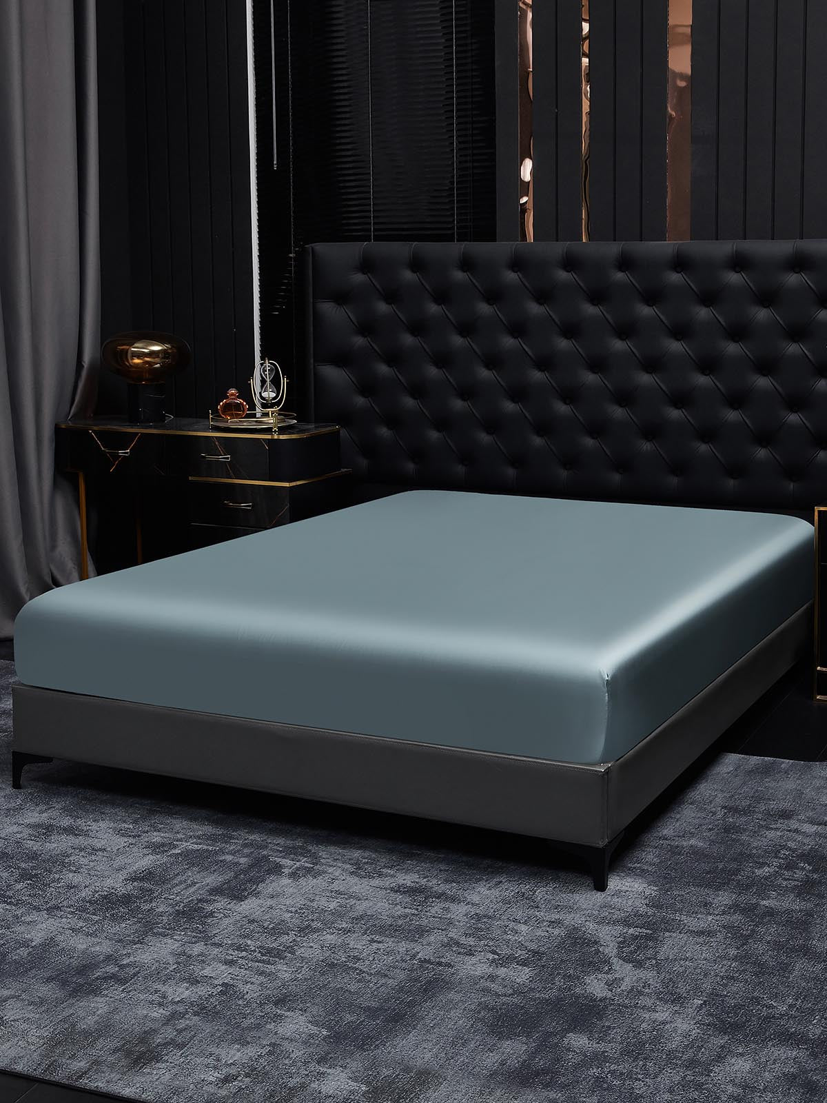 19 Momme lenzuolo con angoli di seta senza cucitura(Federa non inclusa)