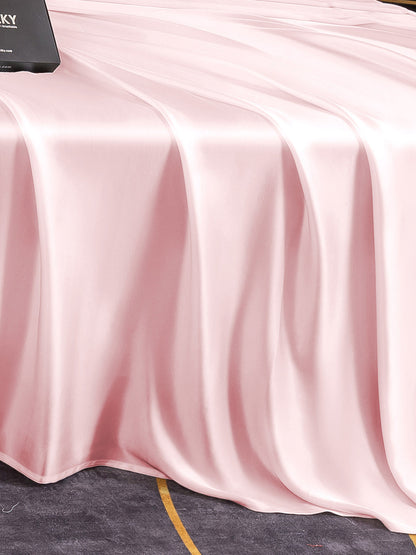 Set di seta da 3 pezzi 25Momme: lenzuolo sopra + 2 federe