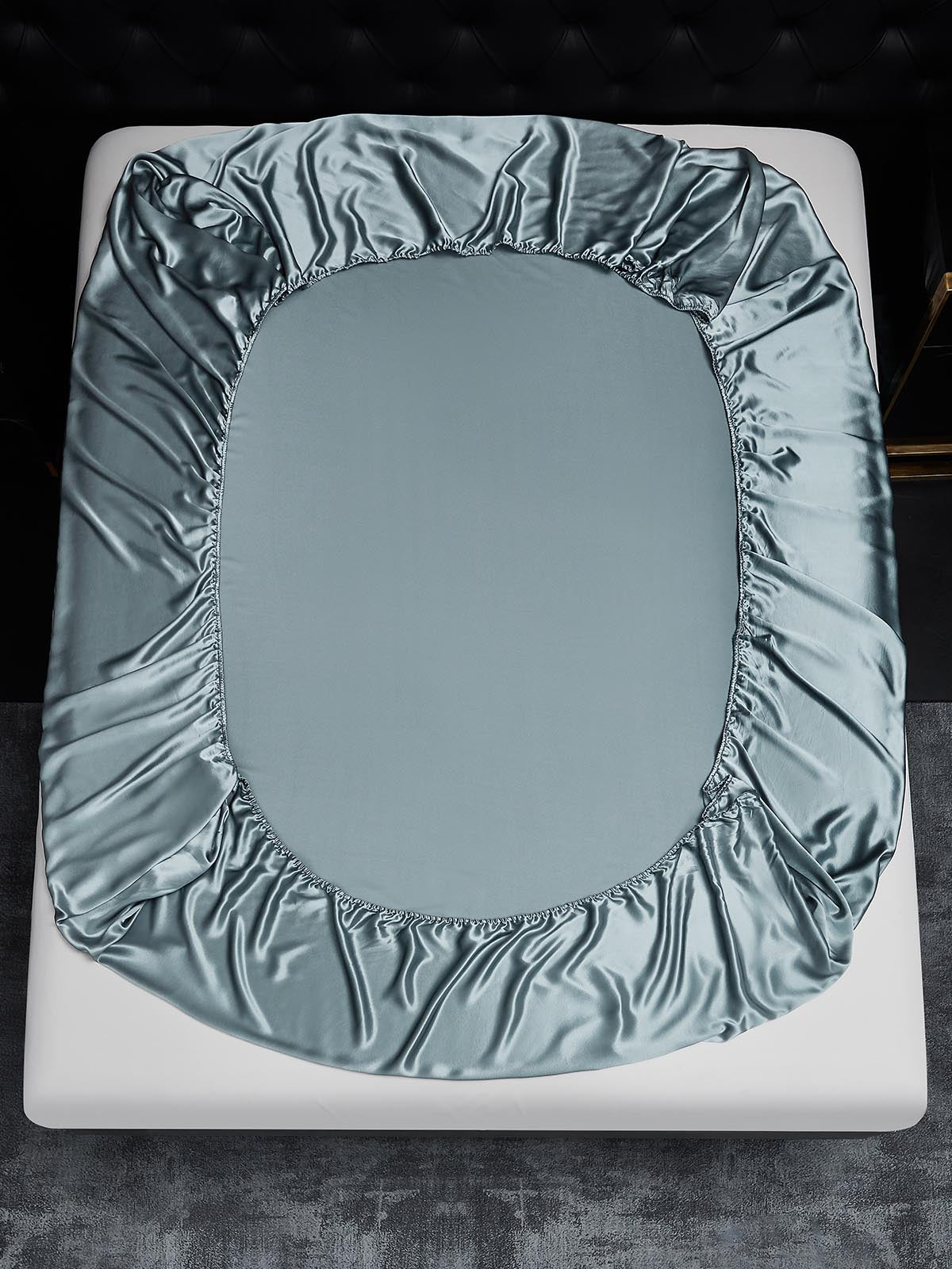 Set in seta da 3 pezzi 22Momme: lenzuolo con angoli + 2 federe