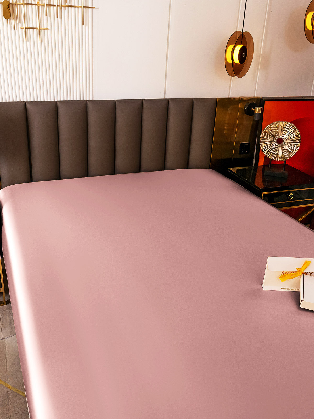 19 Momme lenzuolo con angoli di seta senza cucitura(Federa non inclusa)