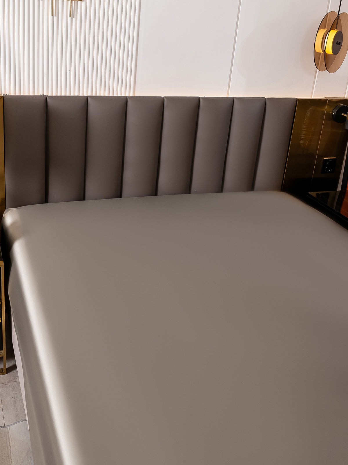 19 Momme lenzuolo con angoli di seta senza cucitura