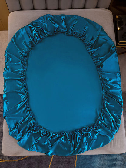 22 Momme lenzuolo con angoli di seta senza cucitura