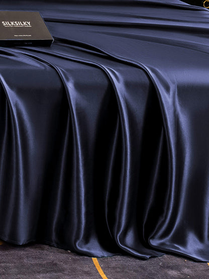 Lenzuolo sopra senza cuciture in seta 25Momme