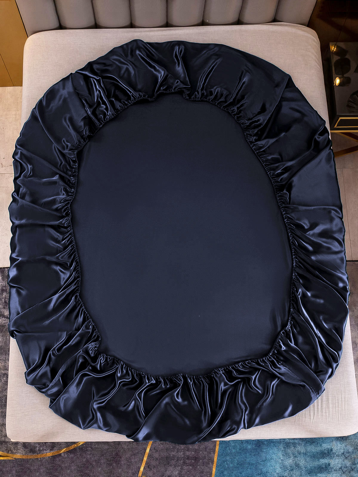 Set in seta da 3 pezzi 22Momme: lenzuolo con angoli + 2 federe