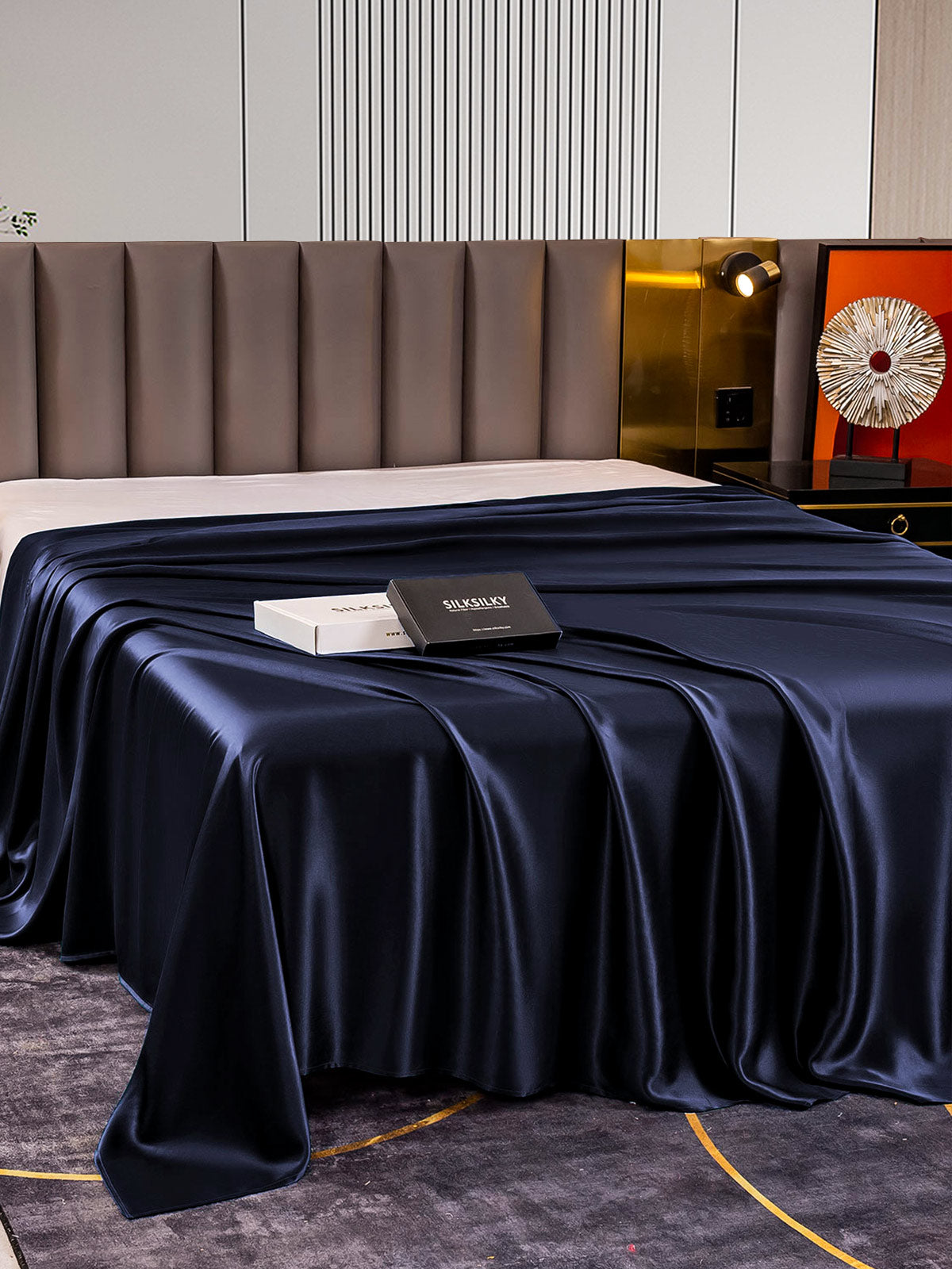 Lenzuolo sopra senza cuciture 22Momme