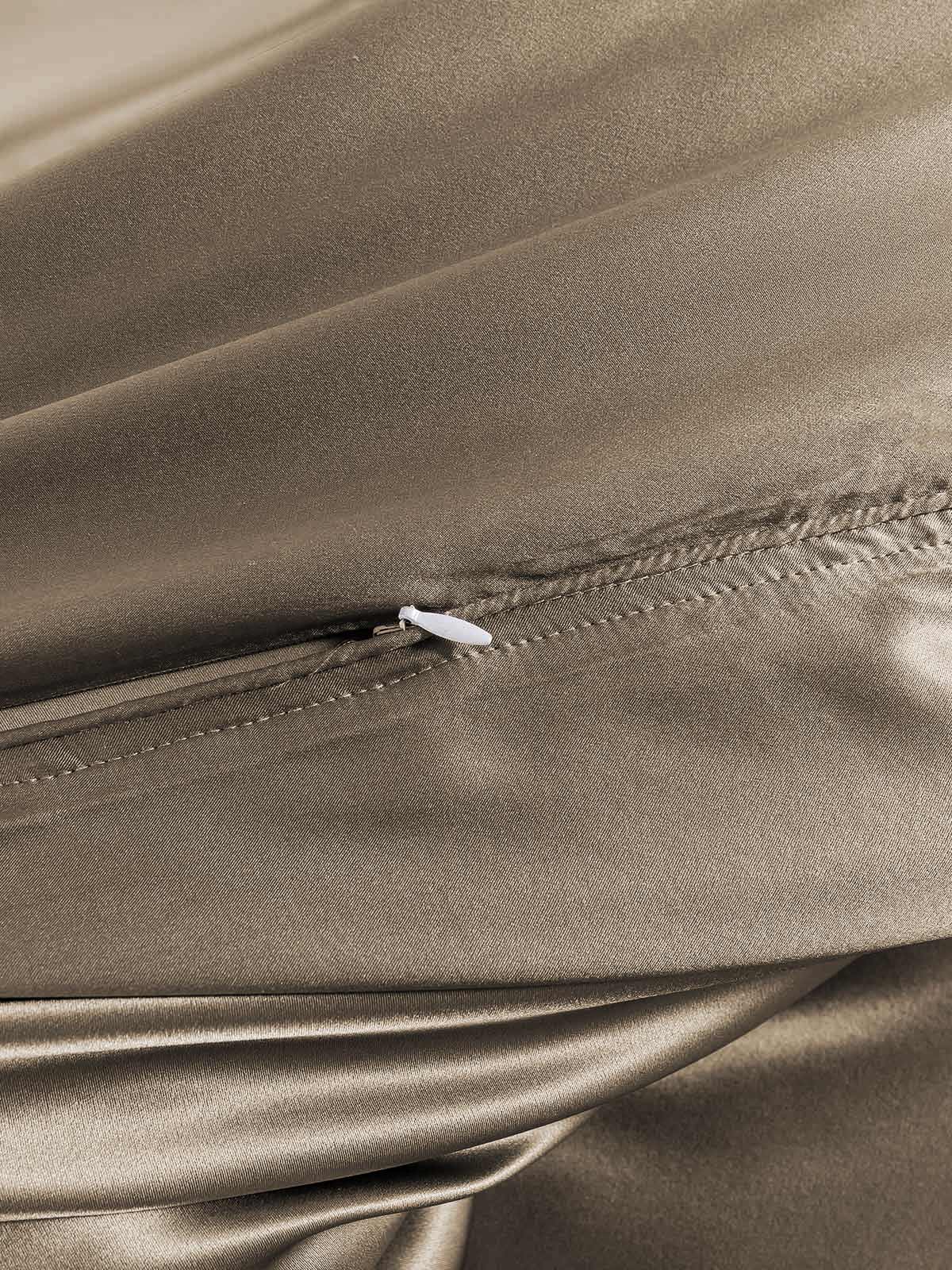 Set in seta da 3 pezzi 19Momme: copripiumino + 2 federe