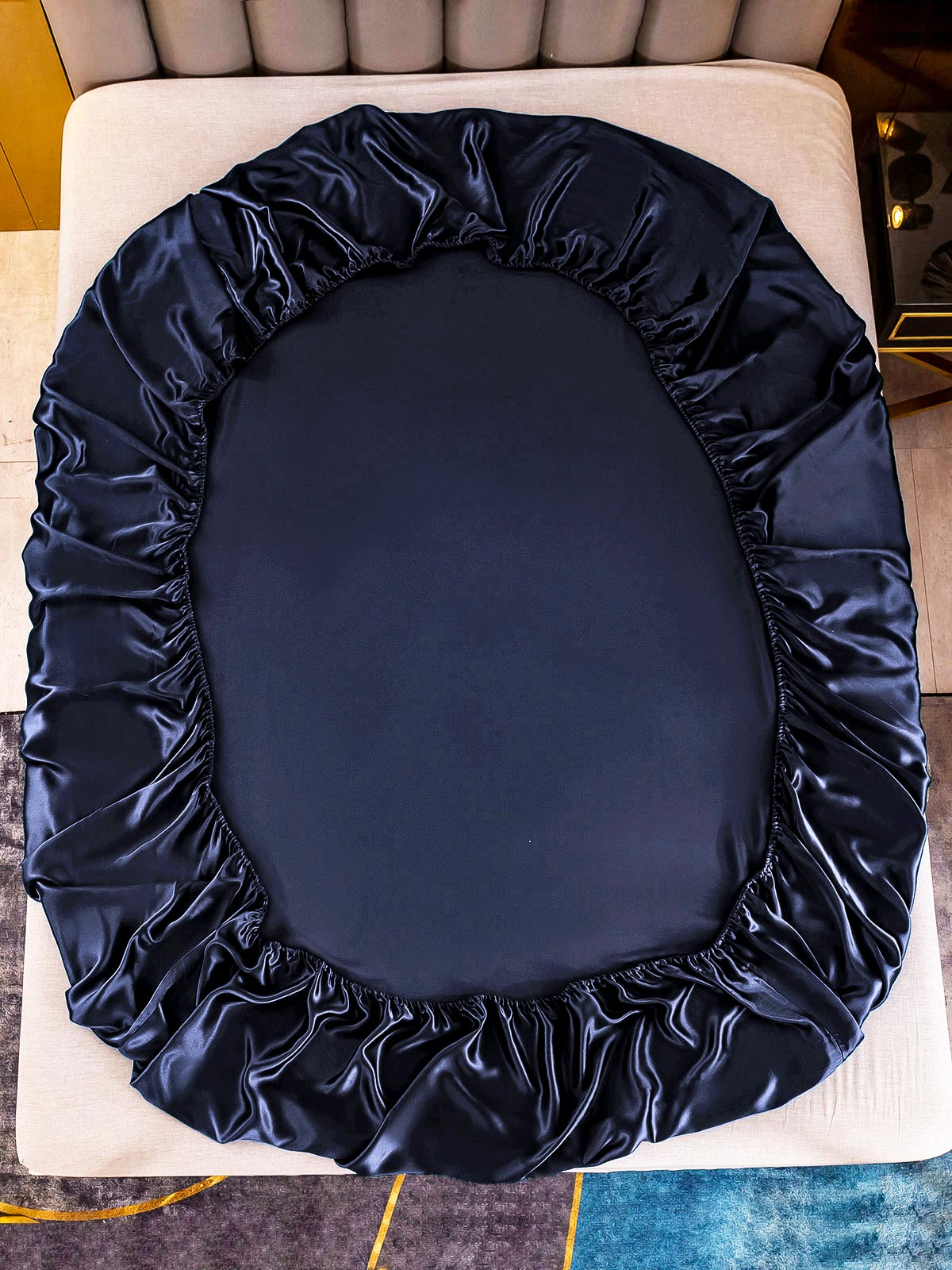 Set in seta da 3 pezzi 25Momme: lenzuolo con angoli + 2 federe