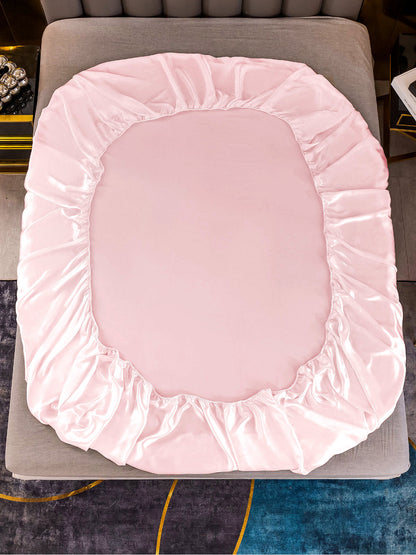 Set in seta da 3 pezzi 25Momme: lenzuolo con angoli + 2 federe