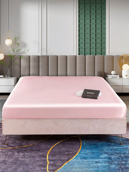 25 Momme lenzuolo con angoli di seta senza cucitura lusso