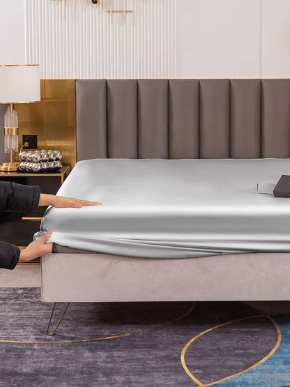 19 Momme lenzuolo con angoli di seta senza cucitura