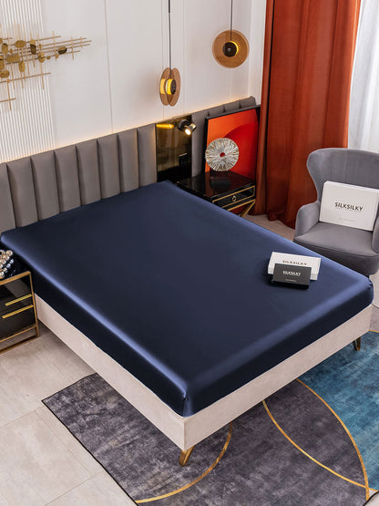 19 Momme lenzuolo con angoli di seta senza cucitura