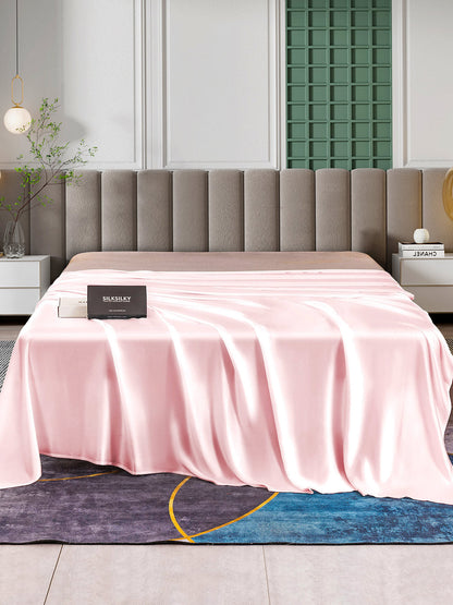 Lenzuolo sopra senza cuciture in seta 25Momme