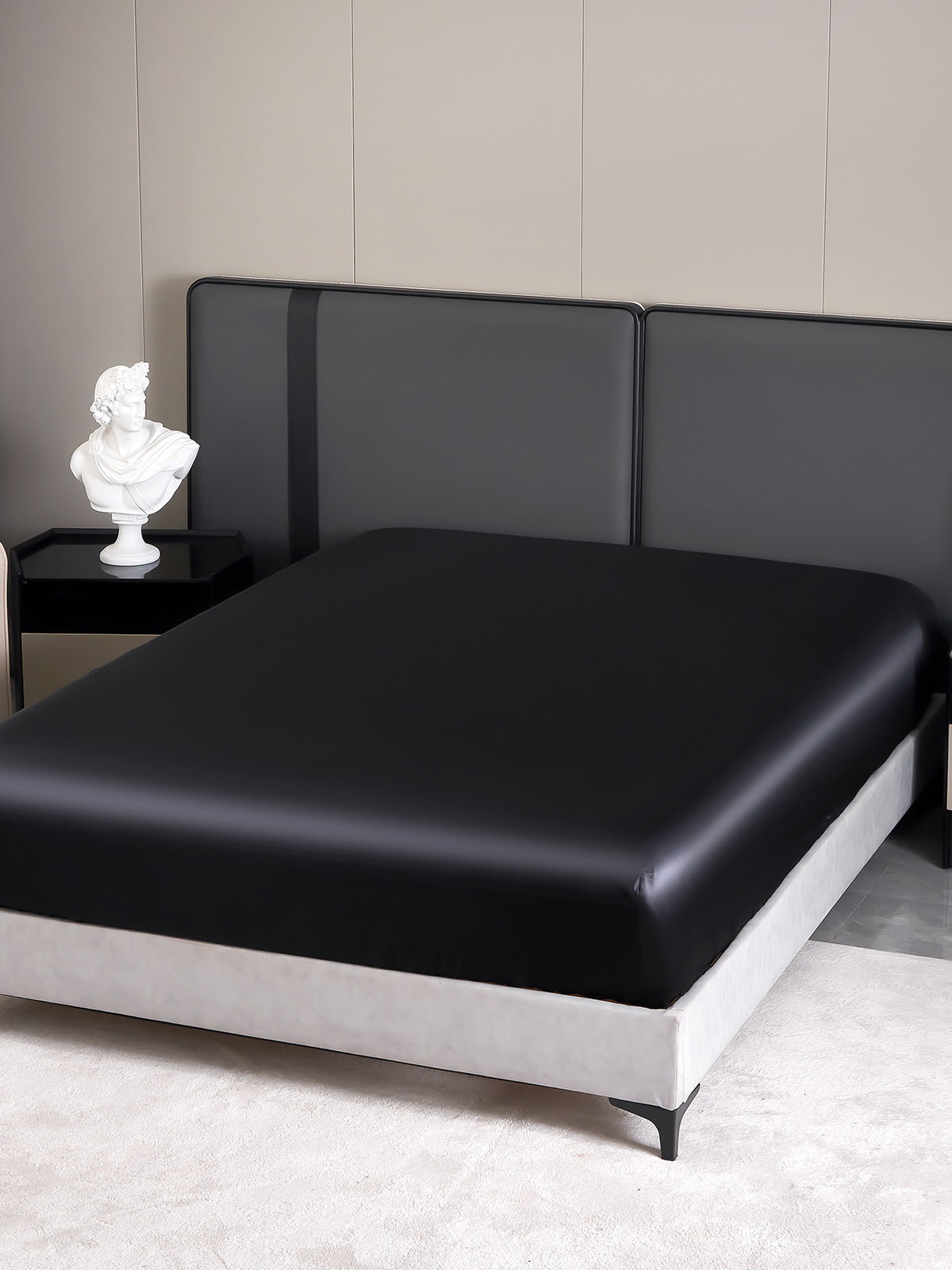 19 Momme lenzuolo con angoli di seta senza cucitura(Federa non inclusa)