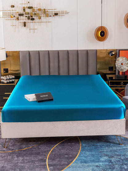 19 Momme lenzuolo con angoli di seta senza cucitura(Federa non inclusa)