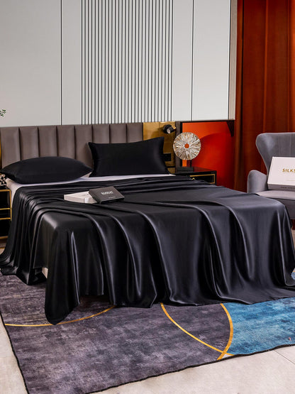 Set di seta da 10 pezzi 22Momme: 6 lenzuolo sopra + 4 federe