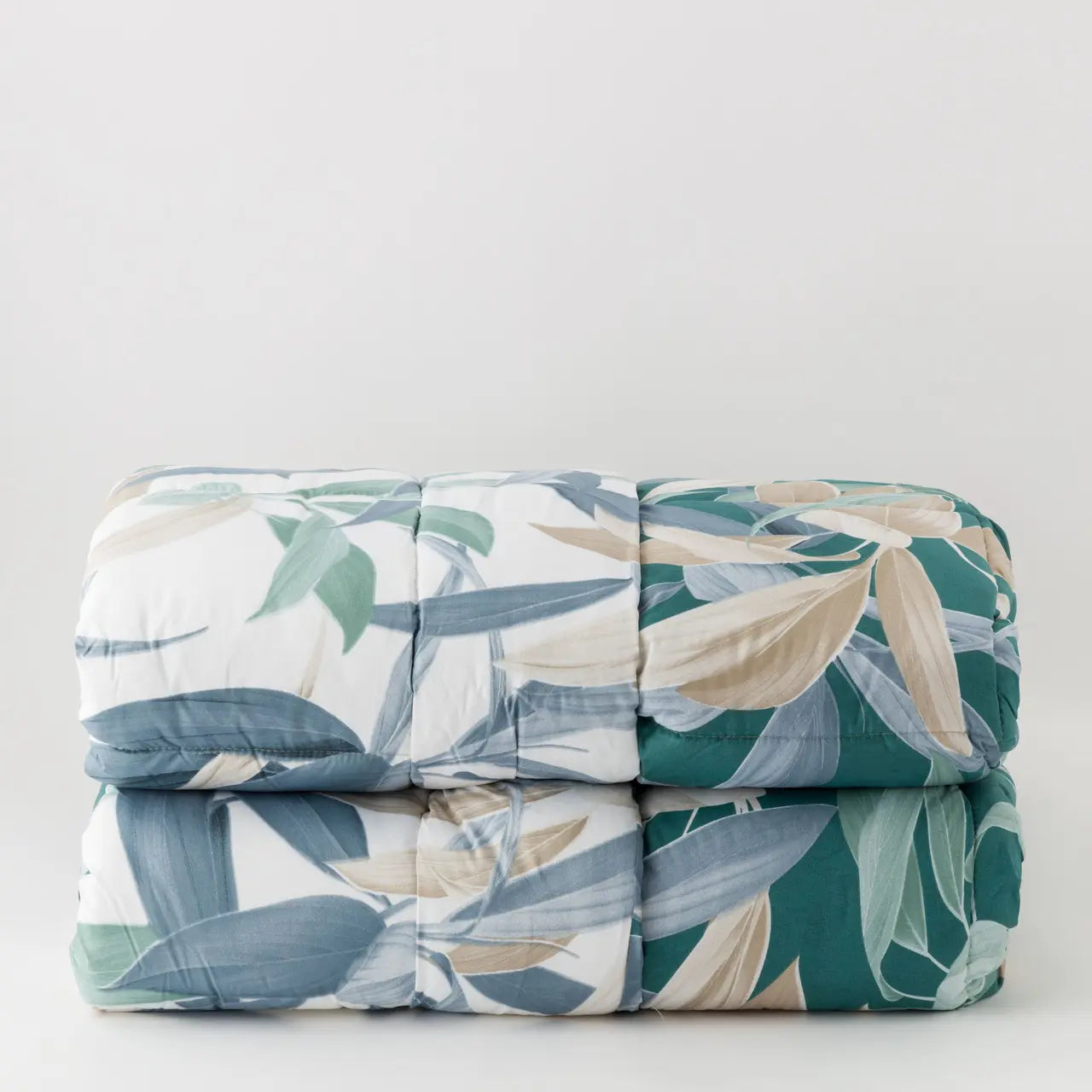 Trapunta Stampata Double Face Flores