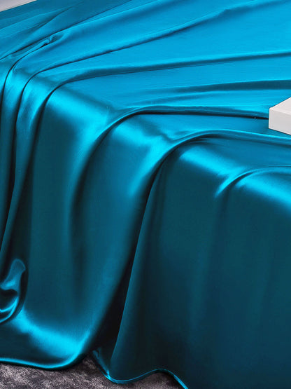 Set in seta da 3 pezzi 19Momme: lenzuolo sopra + 2 federe