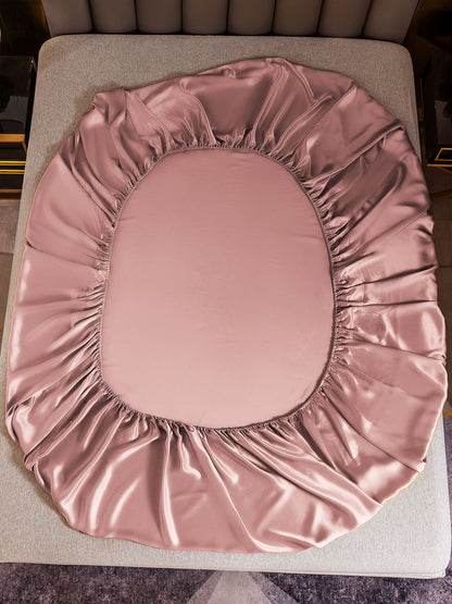 Set in seta da 3 pezzi 22Momme: lenzuolo con angoli + 2 federe