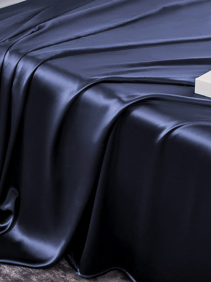 Set in seta da 3 pezzi 19Momme: lenzuolo sopra + 2 federe