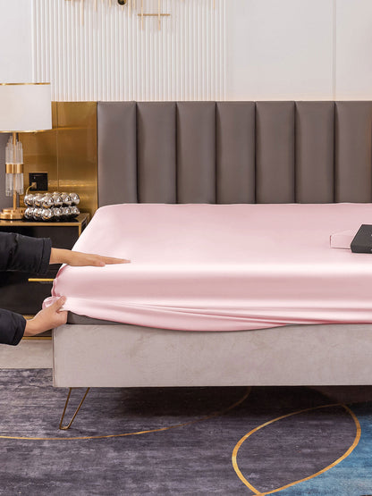 19 Momme lenzuolo con angoli di seta senza cucitura