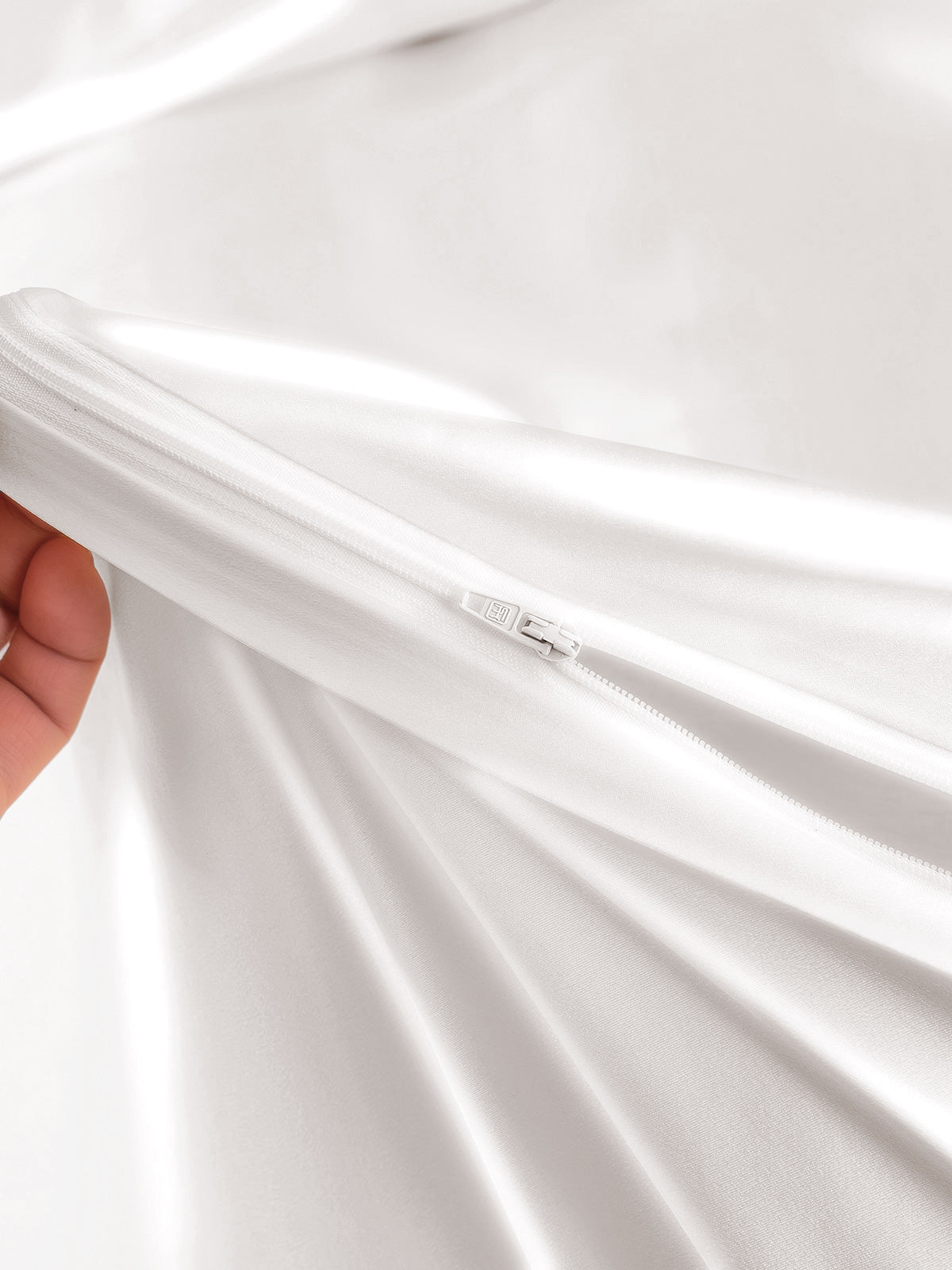 Set di seta 19Momme da 4 pezzi: copripiumino + lenzuolo + 2 federe