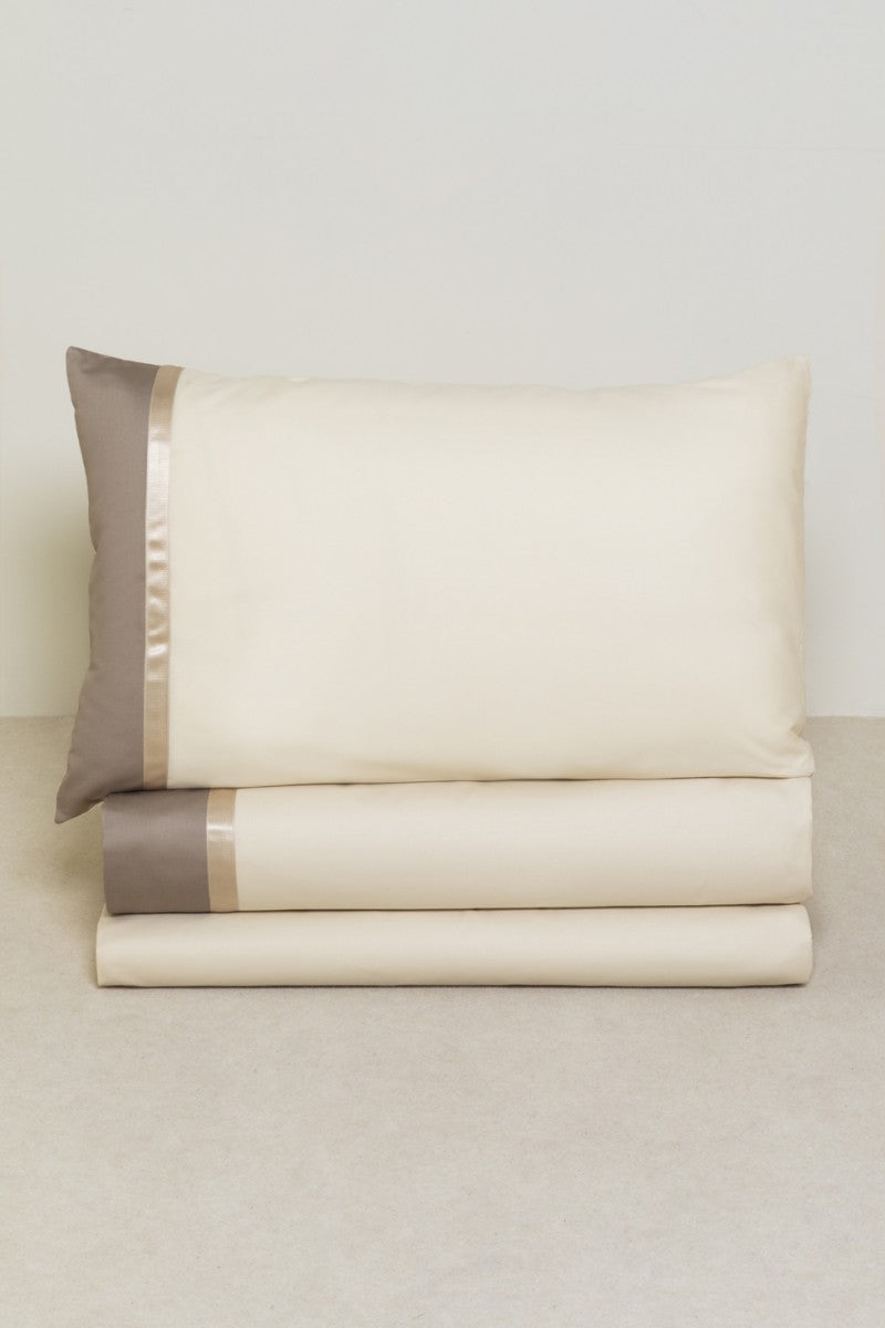 Completo letto in puro cotone Perlier