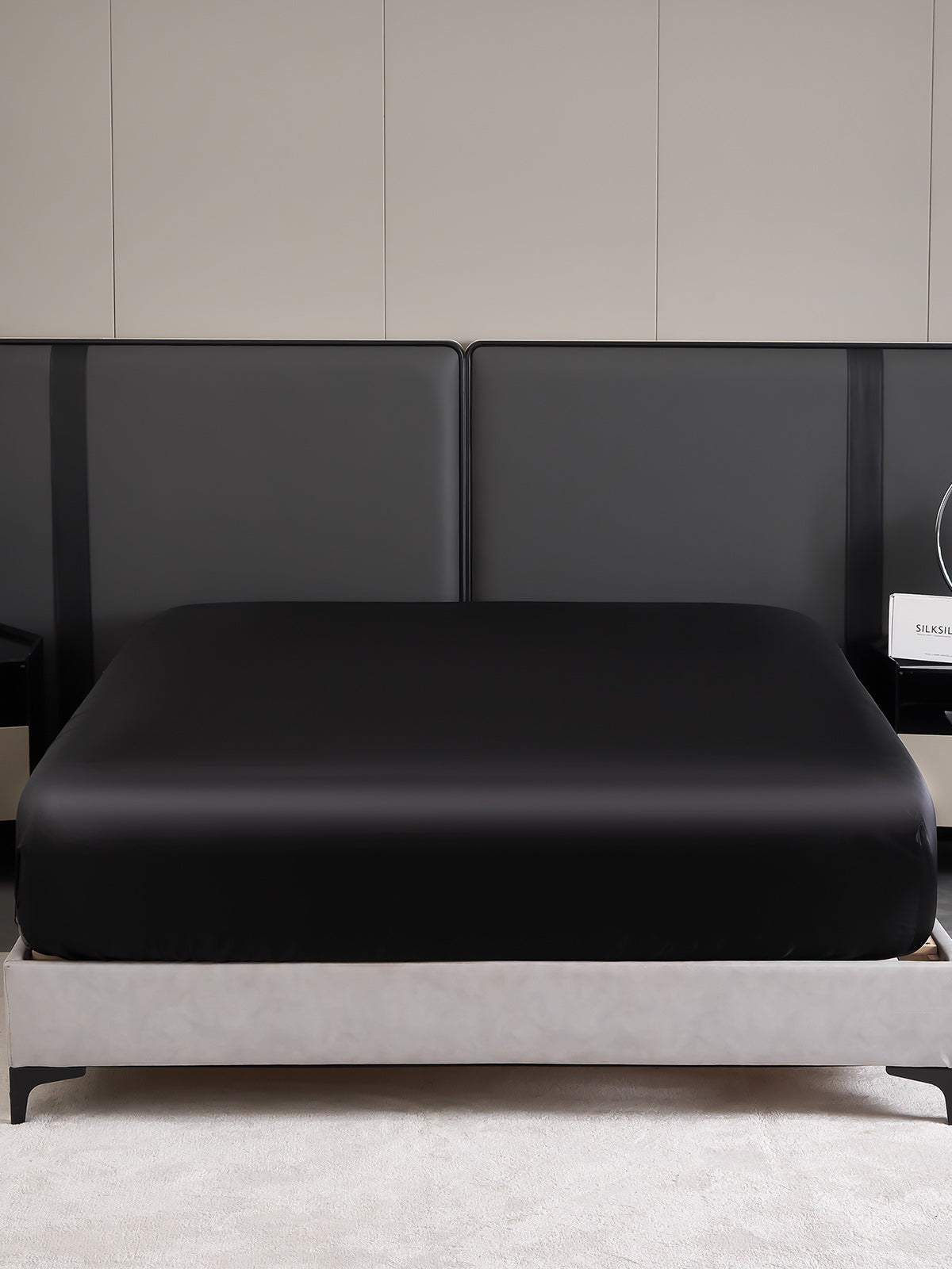 19 Momme lenzuolo con angoli di seta senza cucitura(Federa non inclusa)