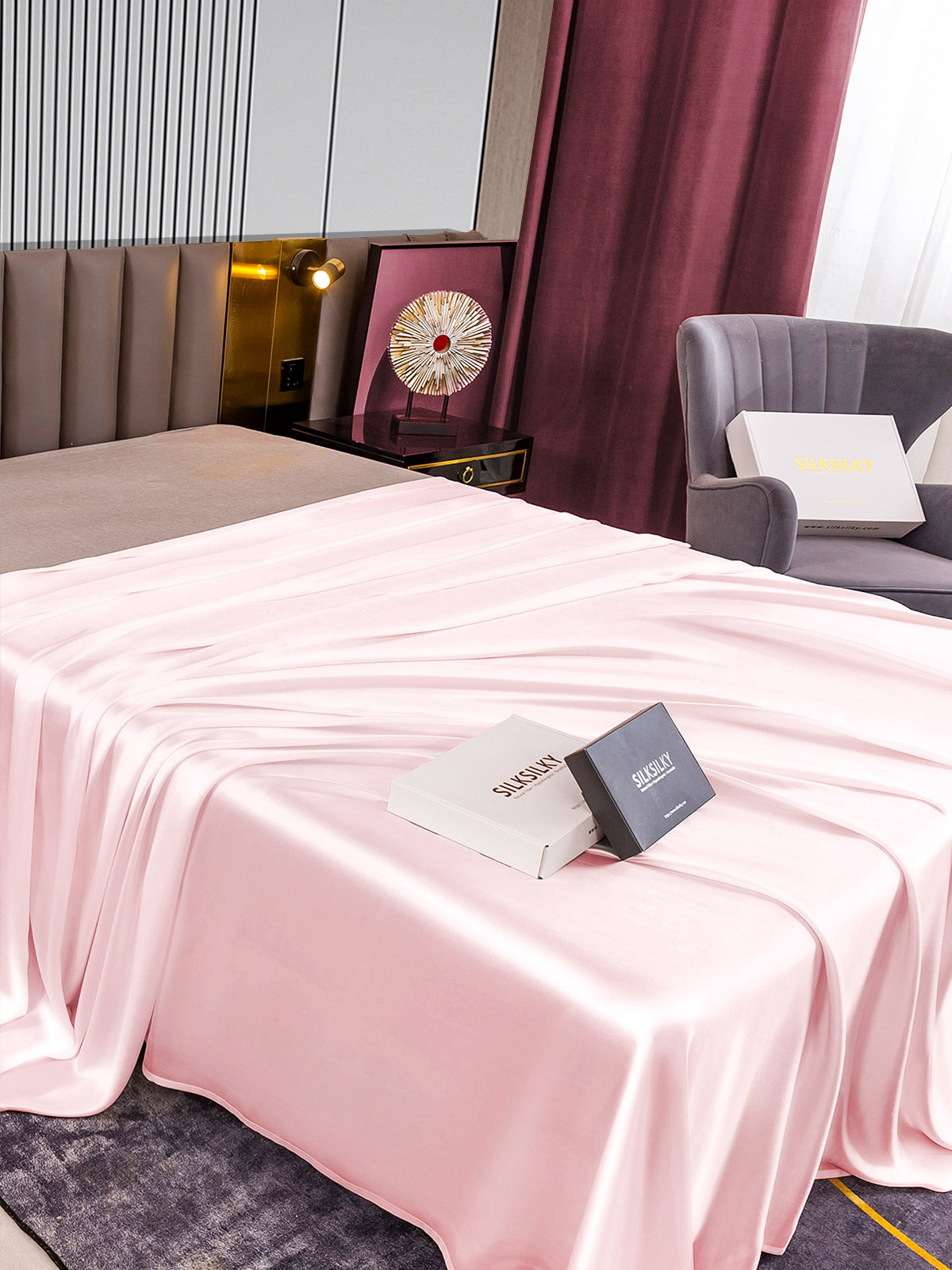 Lenzuolo sopra senza cuciture 22Momme