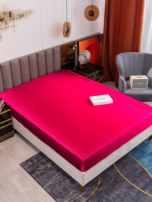 19 Momme lenzuolo con angoli di seta senza cucitura(Federa non inclusa)