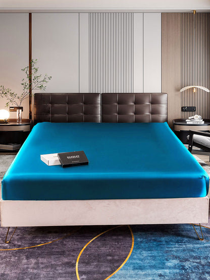 22 Momme lenzuolo con angoli di seta senza cucitura