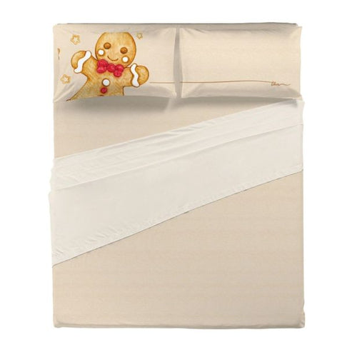 Completo Letto Matrimoniale Fantasia Gingerbread