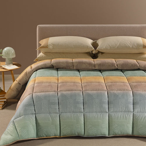 Trapunta Calduccia In Microfibra Atlantis Ambra Modern